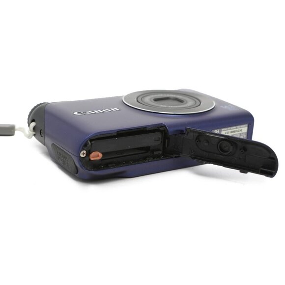 Canon Powershot A2200 14.1 MP Digital Camera 4X Zoom Blue Charger Battery Case - Picture 9 of 14